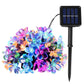 Frendorf | 2-Teilig: Solar Power Lichterkette 50 LED Perlen Feen Sakura Blume