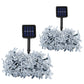 Frendorf | 2-Teilig: Solar Power Lichterkette 50 LED Perlen Feen Sakura Blume