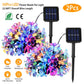 Frendorf | 2-Teilig: Solar Power Lichterkette 50 LED Perlen Feen Sakura Blume