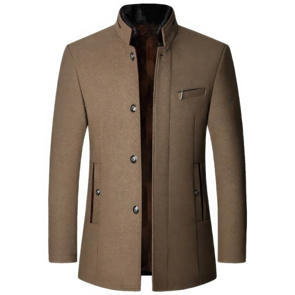 Frendorf | Winter-Trenchcoat für Herren – Stilvolle Wärme für kalte Monate