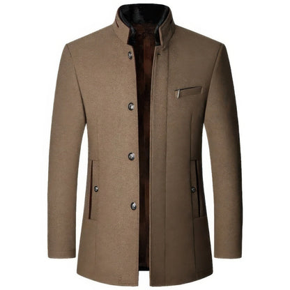 Frendorf | Winter-Trenchcoat für Herren – Stilvolle Wärme für kalte Monate