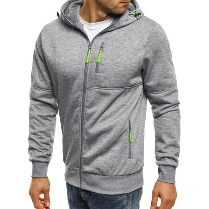 Frendorf | Bequeme Herren Hoodie Weste mit Reißverschluss