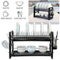 Frendorf | 2-Tier Geschirr Abtropfregal Abtropfbrett Set