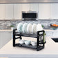 Frendorf | 2-Tier Geschirr Abtropfregal Abtropfbrett Set