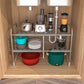 Frendorf | 2-Tier Unter Sink Organizer Rückziehbarer Küchenregalhalter