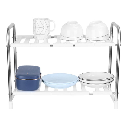 Frendorf | 2-Tier Unter Sink Organizer Rückziehbarer Küchenregalhalter