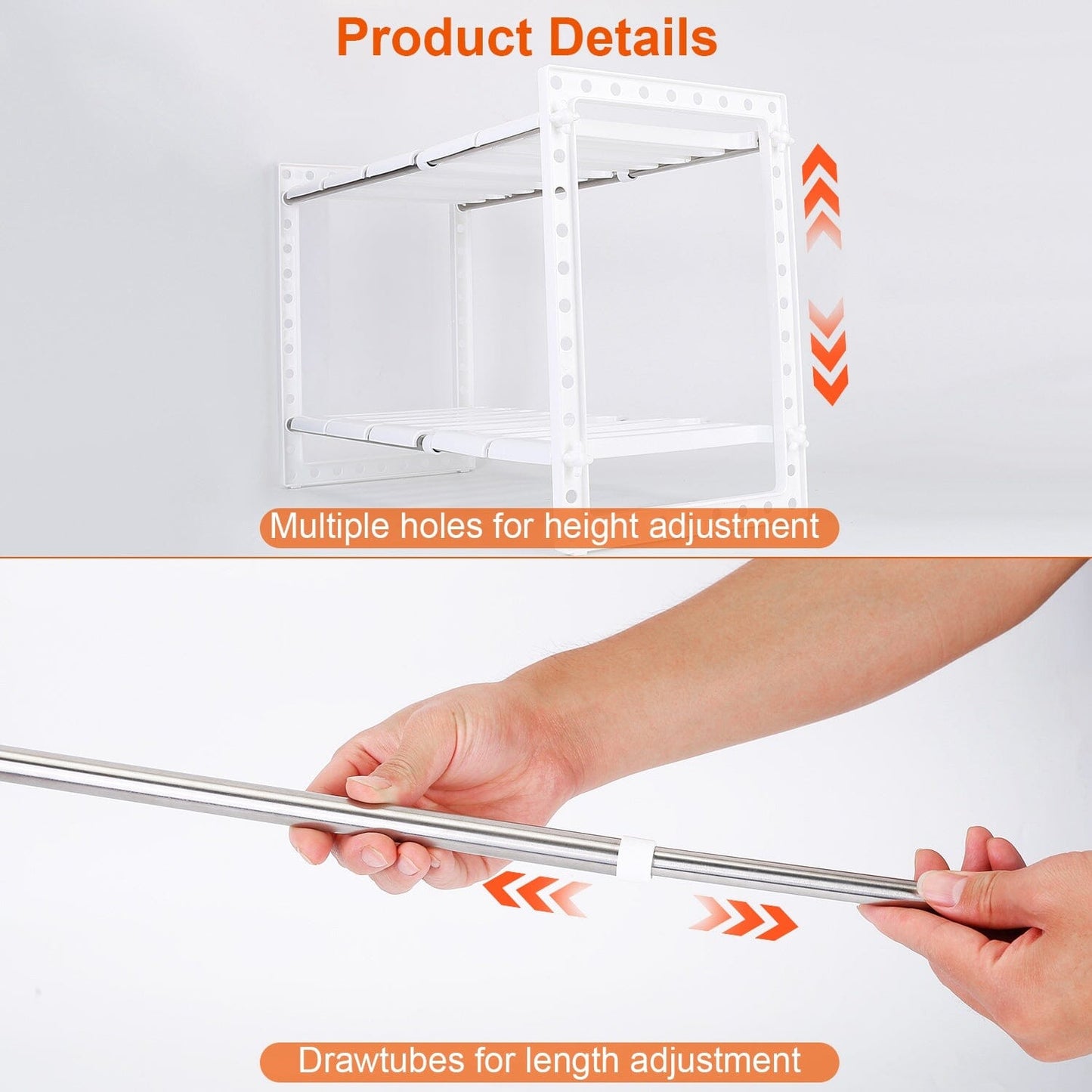 Frendorf | 2-Tier Unter Sink Organizer Ausziehbarer Platzsparender Stauraum