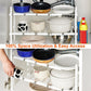 Frendorf | 2-Tier Unter Sink Organizer Ausziehbarer Platzsparender Stauraum