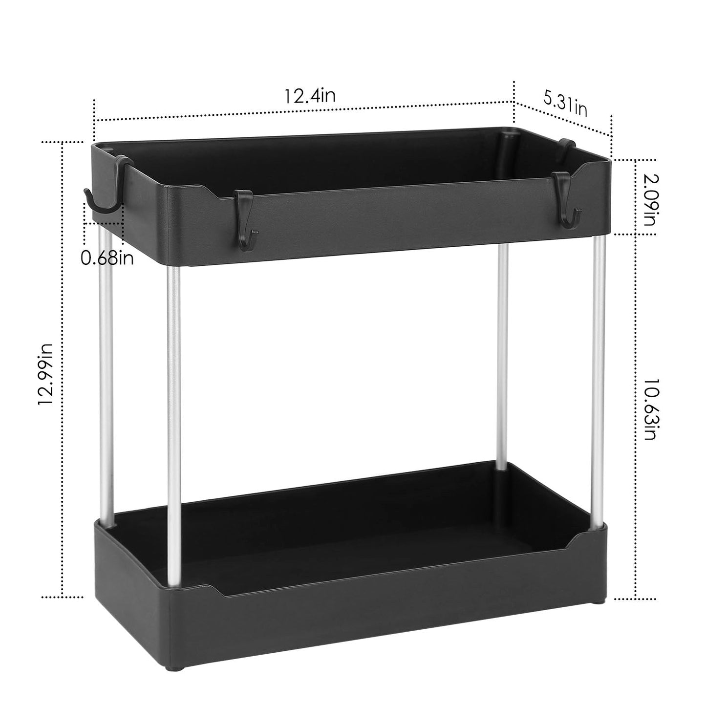 Frendorf | 2-Schichten Unter-Sink Regal Organizer