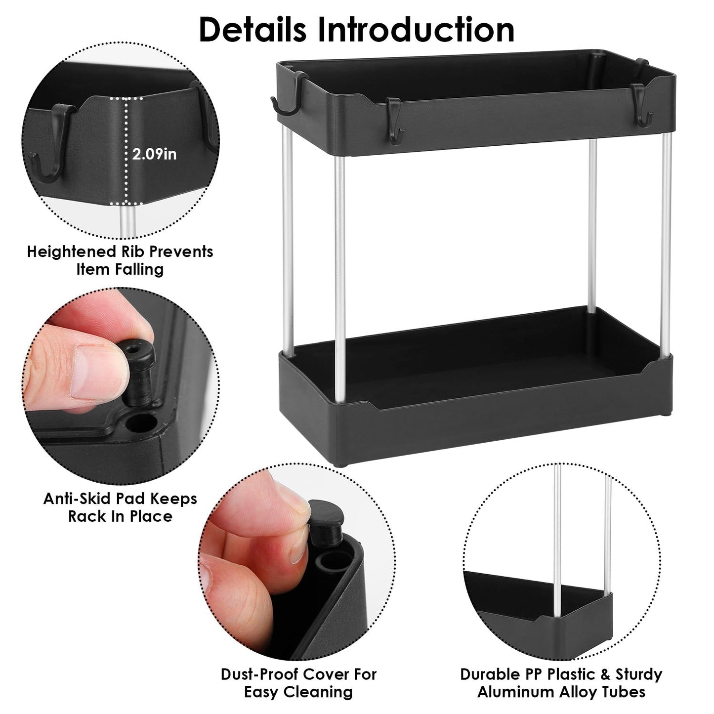 Frendorf | 2-Schichten Unter-Sink Regal Organizer