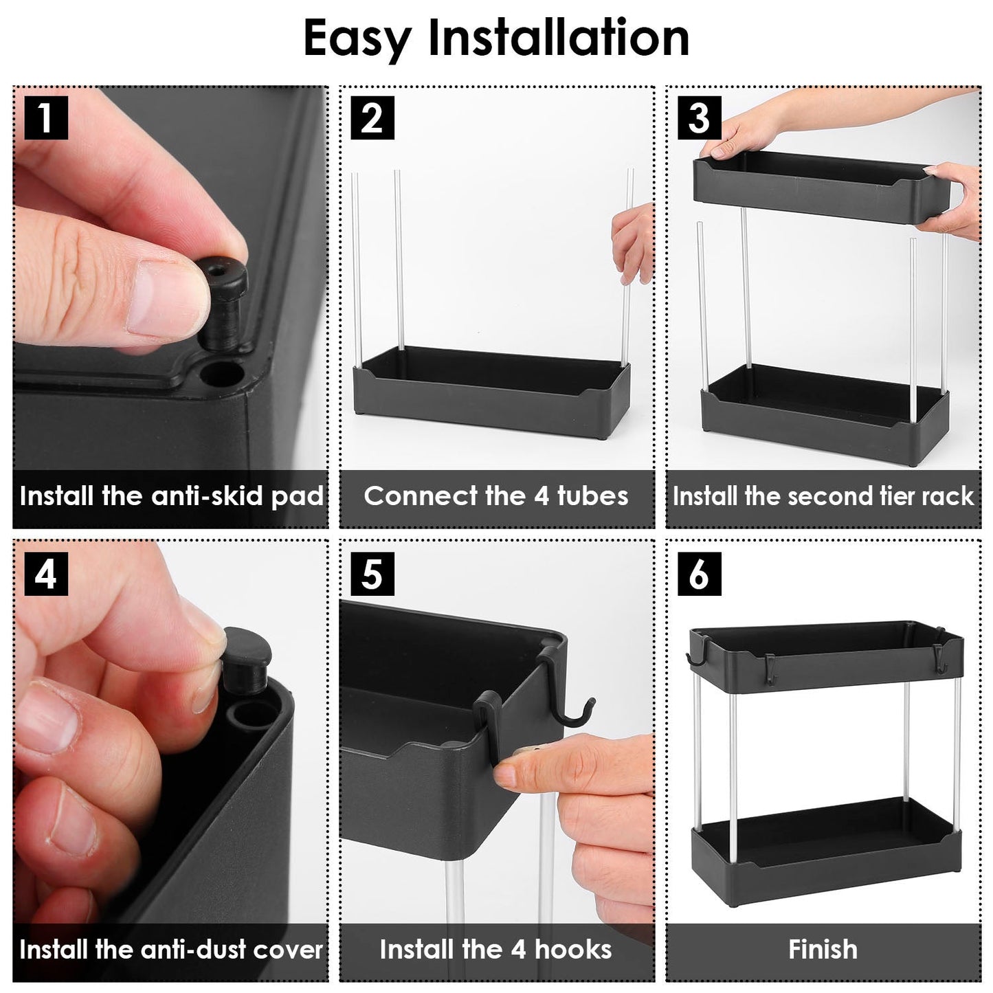 Frendorf | 2-Schichten Unter-Sink Regal Organizer