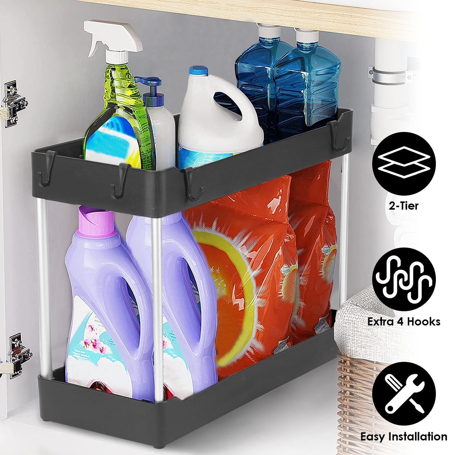 Frendorf | 2-Schichten Unter-Sink Regal Organizer