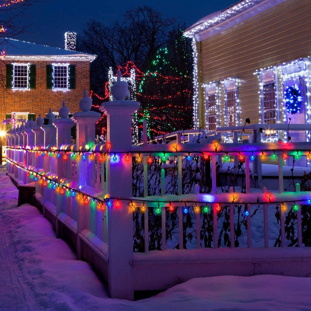 Frendorf | 20 LED 16Ft Kristallball Solar Lichterkette