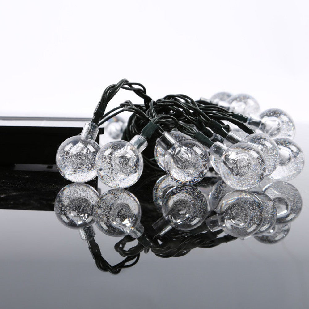 Frendorf | 20 LED 16Ft Kristallball Solar Lichterkette