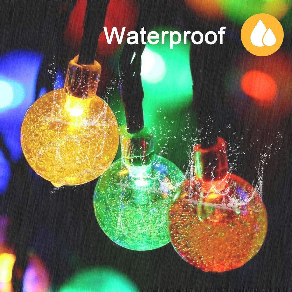 Frendorf | 20 LED 16Ft Kristallball Solar Lichterkette