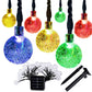 Frendorf | 20 LED 16Ft Kristallball Solar Lichterkette