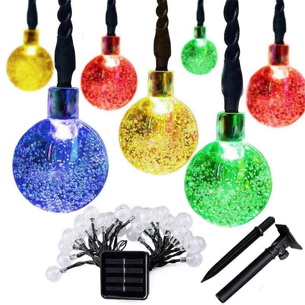Frendorf | 20 LED 16Ft Kristallball Solar Lichterkette
