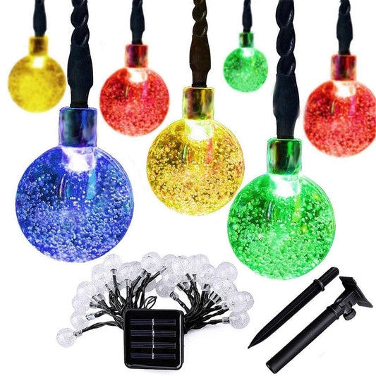 Frendorf | 20 LED 16Ft Kristallball Solar Lichterkette