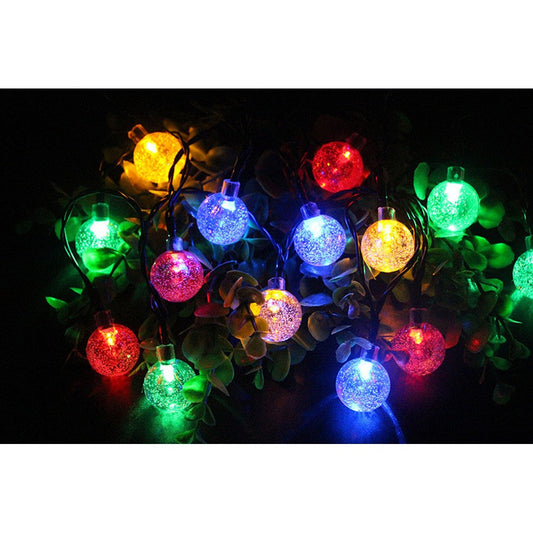 Frendorf | 20 LED 16Ft Kristallball Solar Lichterkette