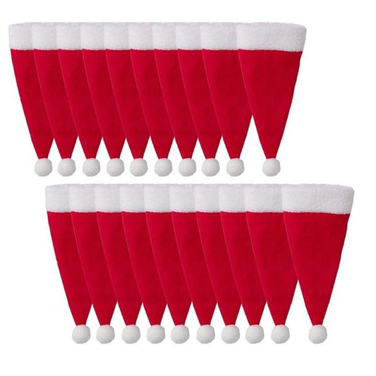 Frendorf | 20-teilige: Weihnachtsmann Mütze Bestecktasche