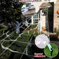 Frendorf | 200" Halloween-Spinnennetz und 59" Riesen-Spinnen-Dekoration