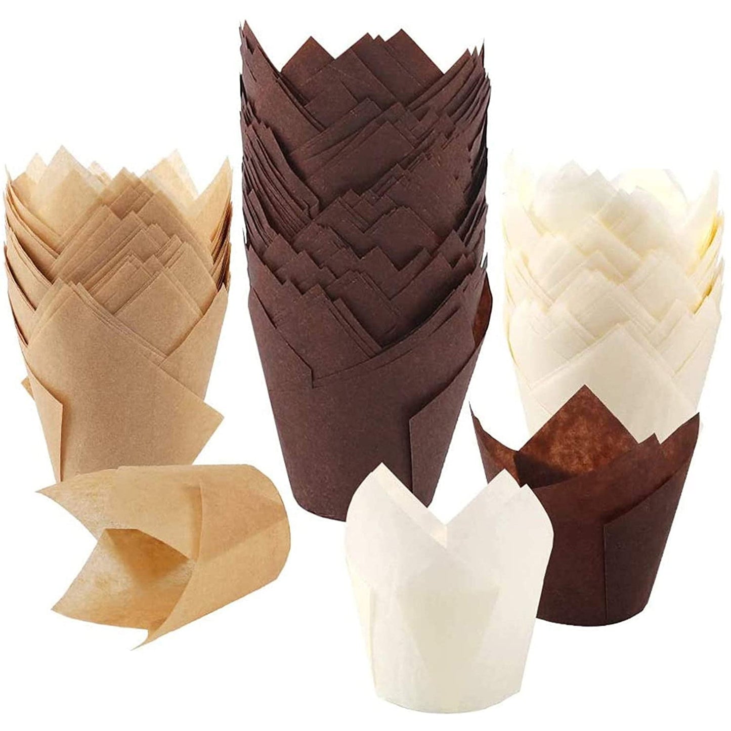 Frendorf | 200-Teile: Tulpen Cupcake Backformen