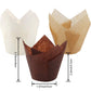 Frendorf | 200-Teile: Tulpen Cupcake Backformen