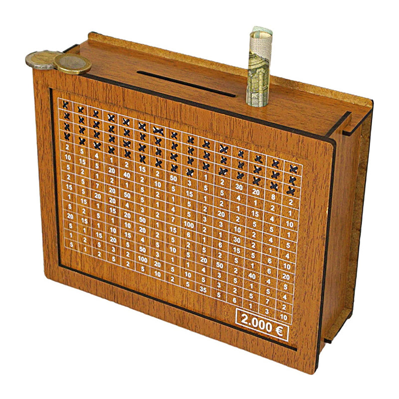 Frendorf | SaveSmart - Holzdisplay Sparziel Spardose