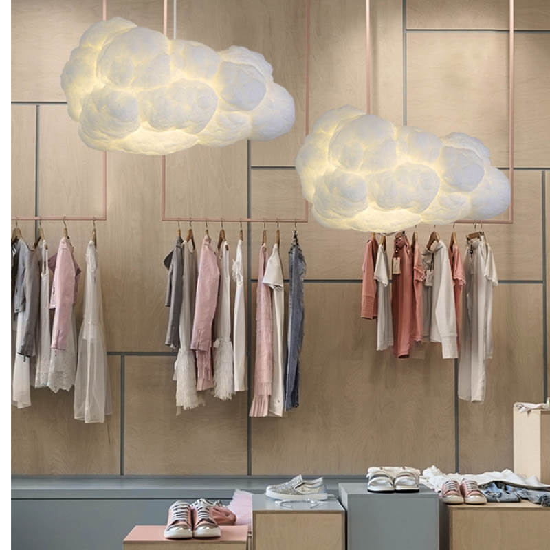 Wolke 1-Licht LED Pendelleuchte