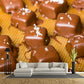 Frendorf | Leckeres Schokoladen-Wandtattoo Modern Dekorative Dessert Shop Wandkunst, Individuell Bedruckt
