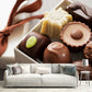 Frendorf | Leckeres Schokoladen-Wandtattoo Modern Dekorative Dessert Shop Wandkunst, Individuell Bedruckt