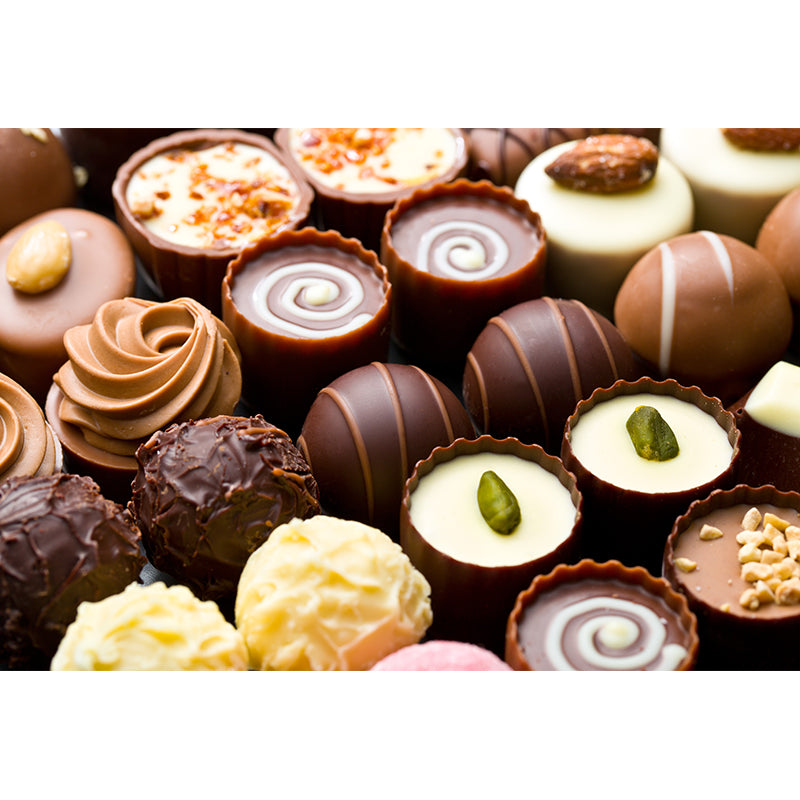Frendorf | Donkere Kleur Heerlijke Chocolade Muur Tattoo Hedendaags Non-woven Materiaal Muurbedekking