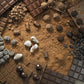 Frendorf | Lichte kleur chocolade muurstain resistente hedendaagse dessertwinkel wandbekleding