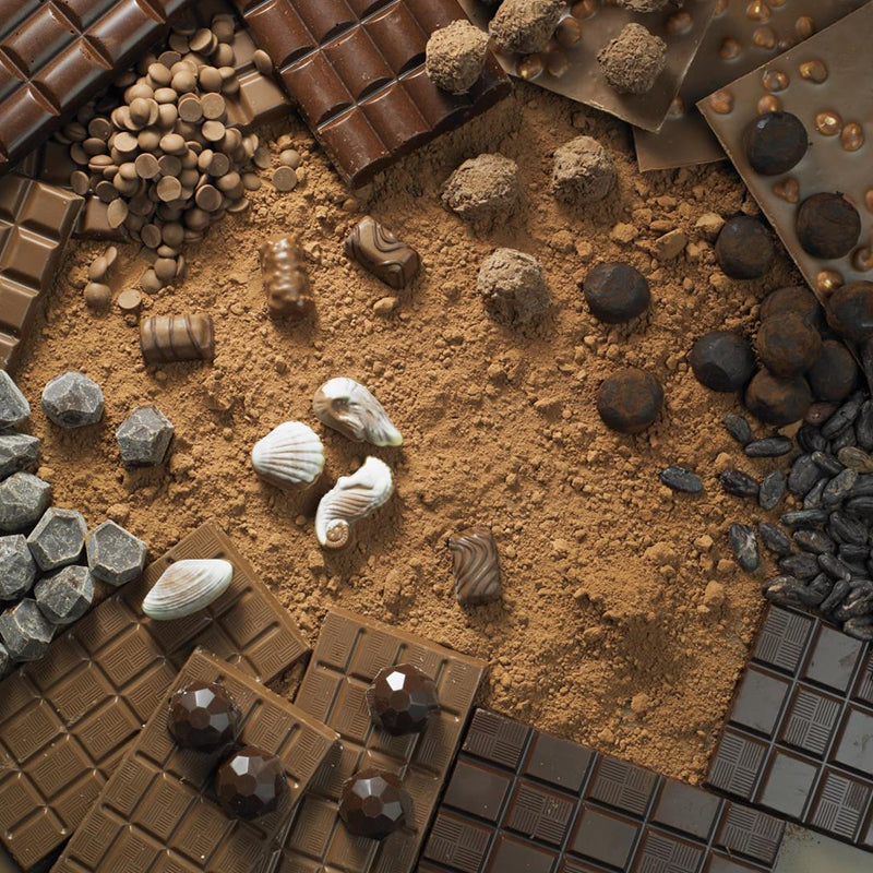 Frendorf | Lichte kleur chocolade muurstain resistente hedendaagse dessertwinkel wandbekleding