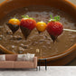 Frendorf | Lichte kleur chocolade muurstain resistente hedendaagse dessertwinkel wandbekleding