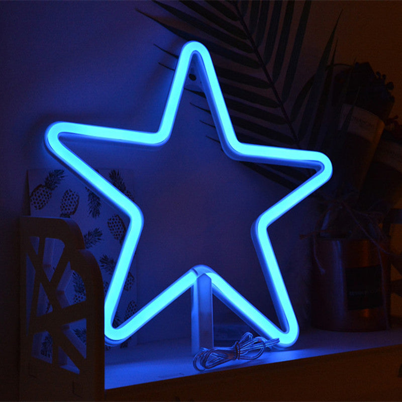 Frendorf | Pentastar Plastic Nachtlicht Modernistische LED Witte Muur Nachtverlichting voor Kinderen Kamer