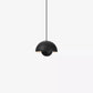 Dome Metall Pendelleuchte Modernist 1 Licht Hängelampe mit innerem Orb Schirm für Wohnzimmer