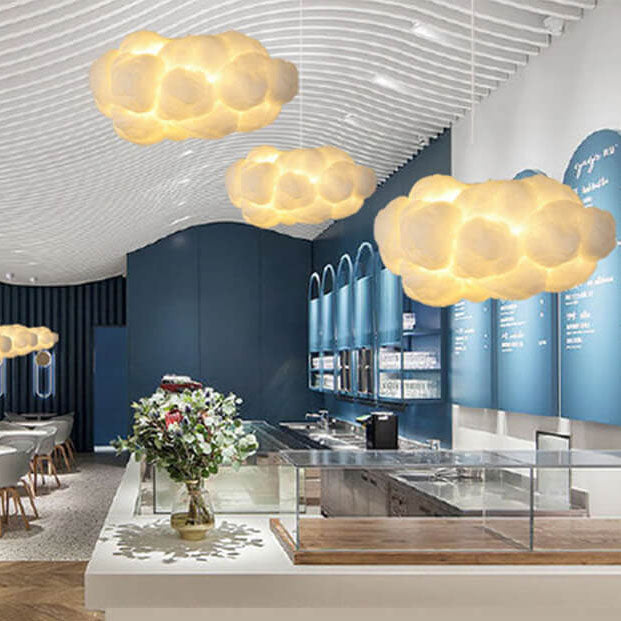 Wolke 1-Licht LED Pendelleuchte