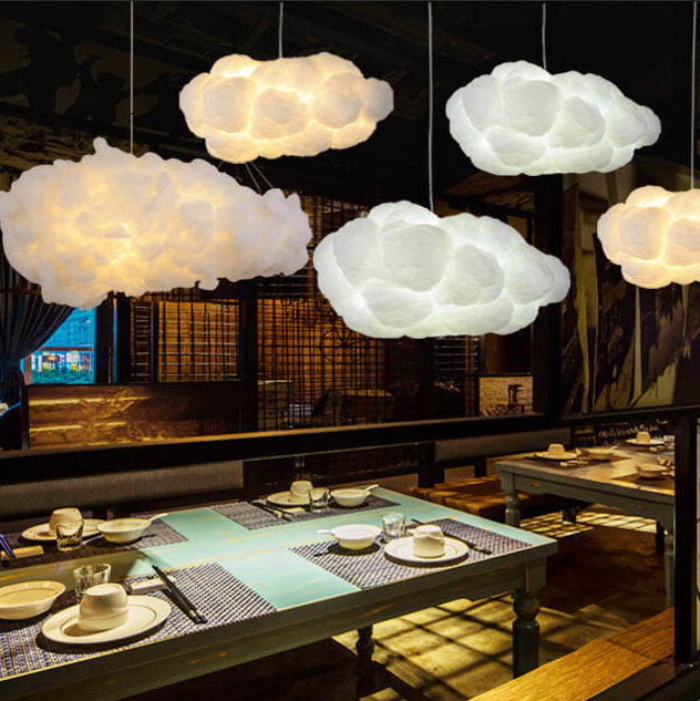 Wolke 1-Licht LED Pendelleuchte