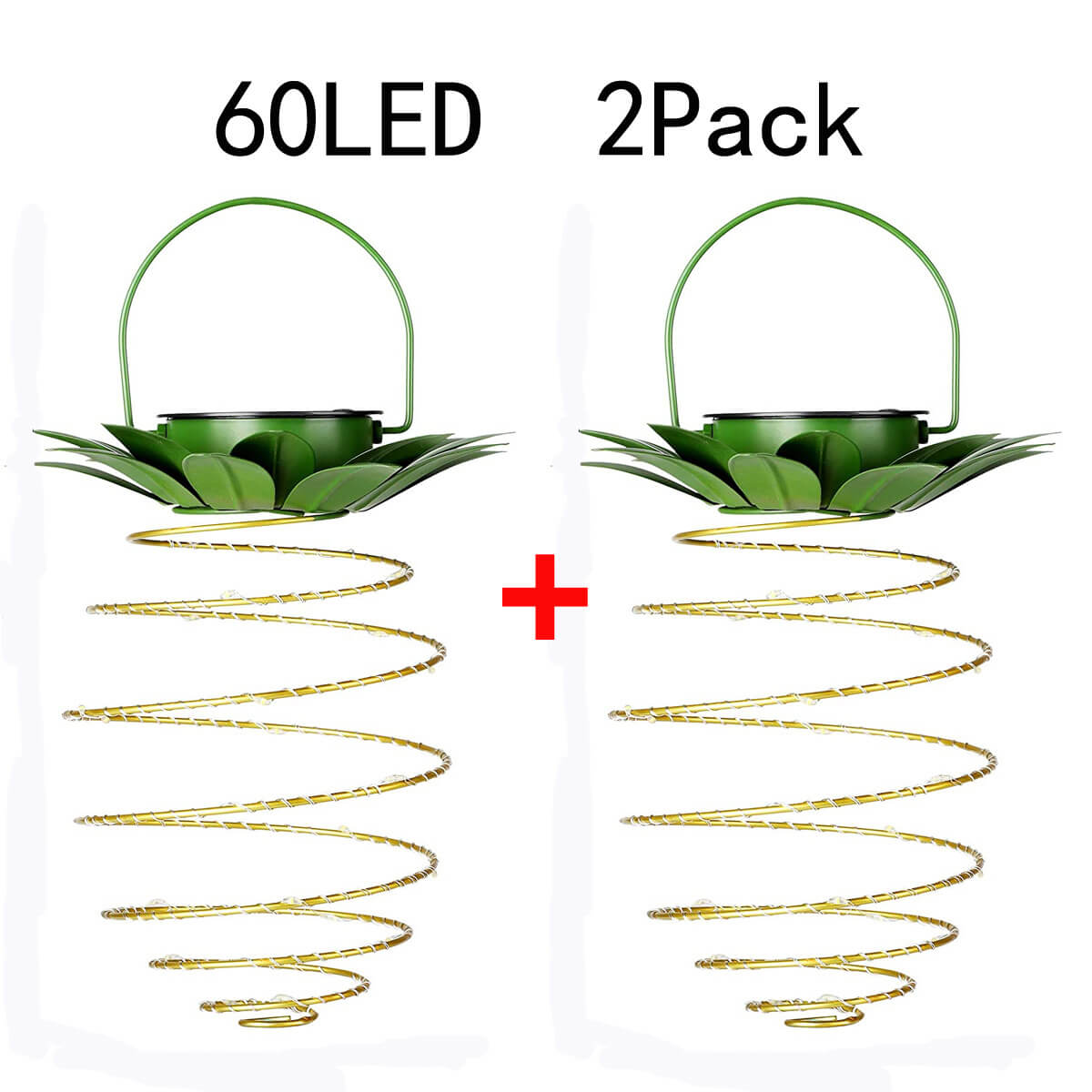 Frendorf | Solar Ananas Eisenlaterne LED Kupferdraht Outdoor Wasserdicht Garten Dekorative Hängeleuchten