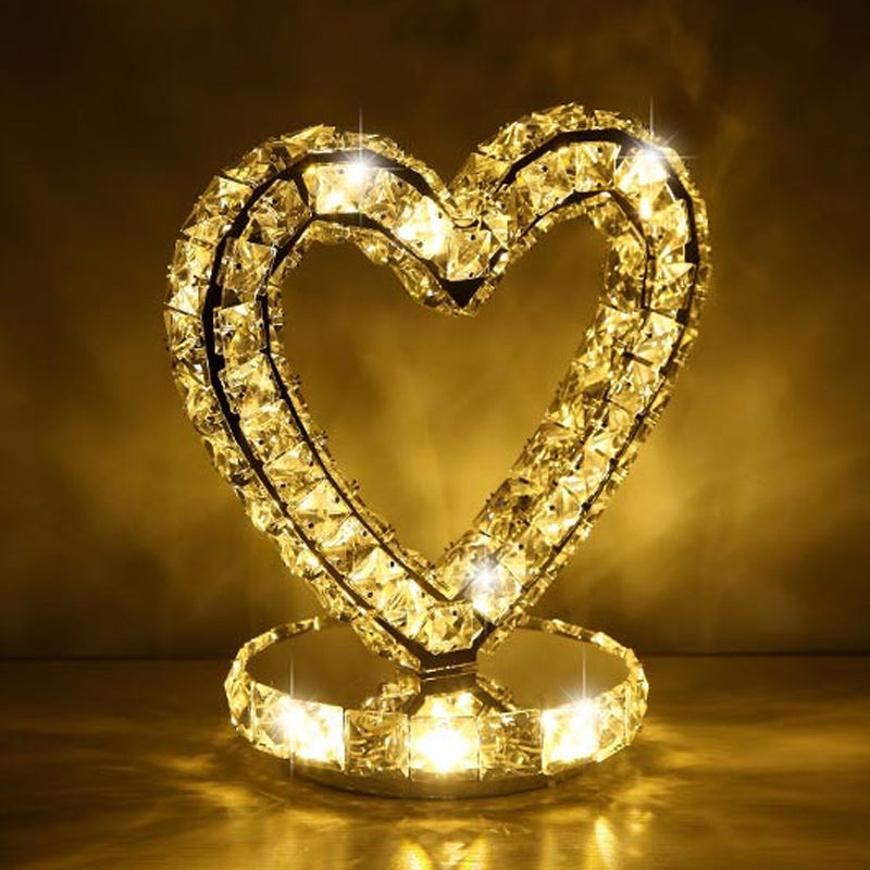 Frendorf | Auralis - Kristallbeschichtete LED Nachttischlampe