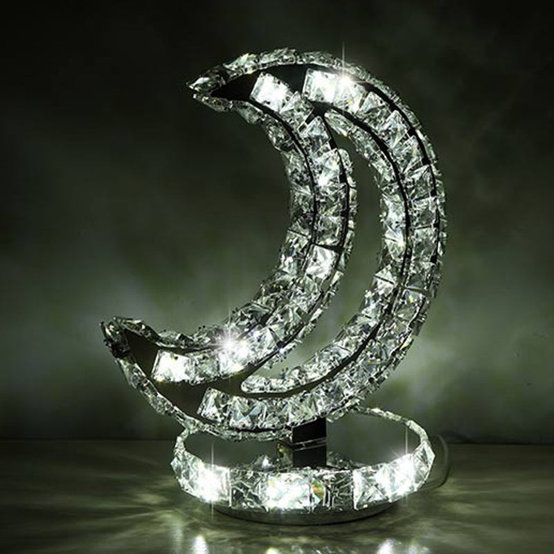Frendorf | Auralis - Kristallbeschichtete LED Nachttischlampe
