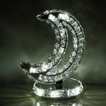Frendorf | Auralis - Kristallbeschichtete LED Nachttischlampe