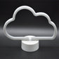 Frendorf | Plastic Wolkenvormige Nacht Tafel Lamp Cartoon Accu Voeding LED Witte Nachtkast Verlichting