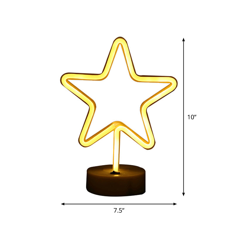 Frendorf | Geometrie Wand Nachtlicht Moderne Kunststoff Kinderzimmer LED Nachttischlampe in Weiß