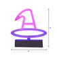 Geometrische Kunststoff Nachttischlampe Moderne LED Weiße Nachttischlampe für das Schlafzimmer