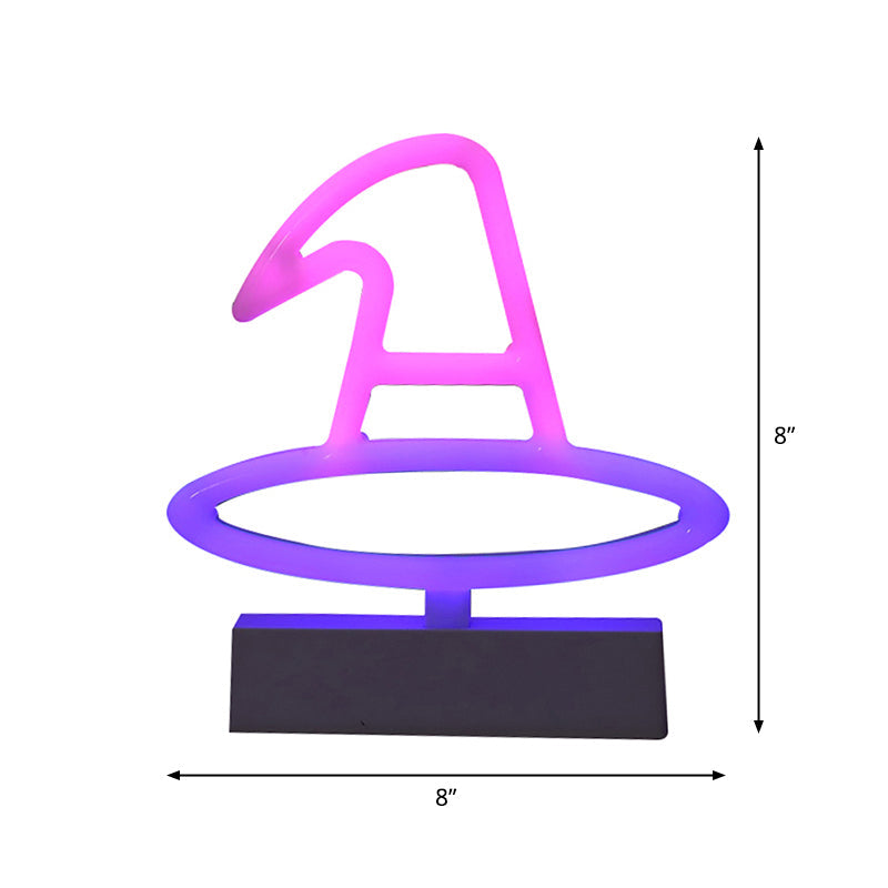 Geometrische Kunststoff Nachttischlampe Moderne LED Weiße Nachttischlampe für das Schlafzimmer