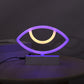Geometrische Kunststoff Nachttischlampe Moderne LED Weiße Nachttischlampe für das Schlafzimmer
