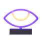 Geometrische Kunststoff Nachttischlampe Moderne LED Weiße Nachttischlampe für das Schlafzimmer