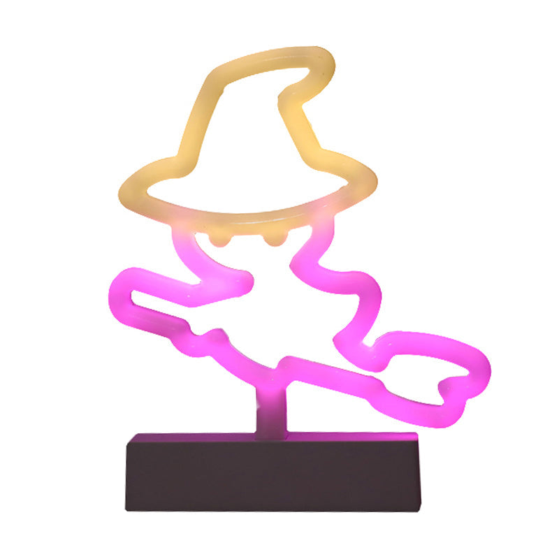 Geometrische Kunststoff Nachttischlampe Moderne LED Weiße Nachttischlampe für das Schlafzimmer